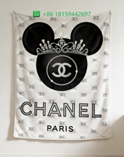 Chanel Throw Blankets